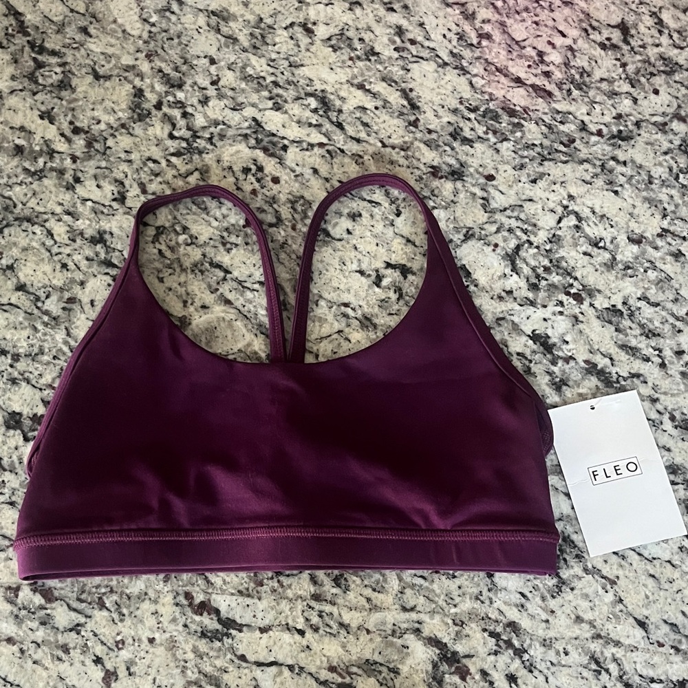 Fleo Deep Purple Sports Bra